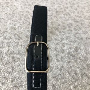 Coach black belt with signature C pattern